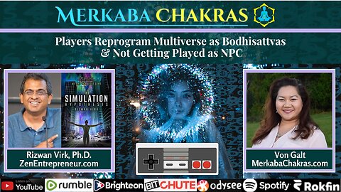 Players Reprogram Multiverse as Bodhisattvas & Not Getting Played as NPC w/Rizwan Virk, PhD #104