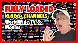 FULLY LOADED Android TV Box With Over 10,000 Channels