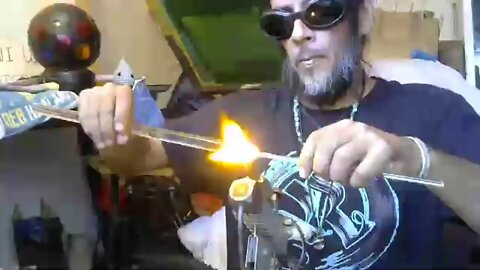 Blowing Glass and Talking Current Events!