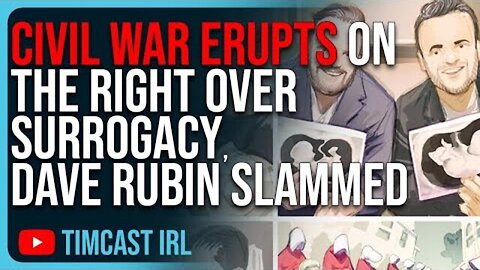 CIVIL WAR ERUPTS ON THE RIGHT OVER SURROGACY, THE QUARTERING SLAMS DAVE RUBIN