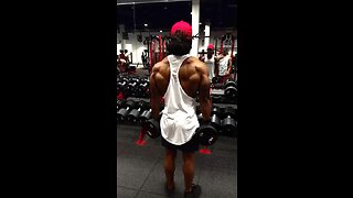 Back workout at Peakfitness