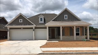 New Construction Follow up Tour, Darby plan by David Weekley, Schertz Tx