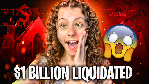 $1 BILLION DOLLARS LIQUIDATED IN CRYPTO MARKET! BITCOIN BREAKDOWN