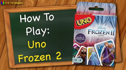 How to play Uno Frozen 2