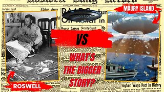 Roswell UFO Incident vs Maury Island UFO Incident | What's The Bigger Story?