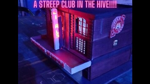 A STRIP CLUB FOR NECROMUNDA wargame terrain