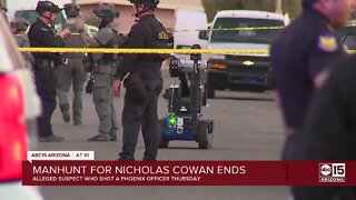 Suspect who allegedly shot a Phoenix officer is in custody