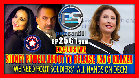 EP 2561 9AM SIDNEY POWELL IS ABOUT TO RELEASE THE JAN 6TH KRAKEN ON THE DEPARTMENT OF INJUSTICE