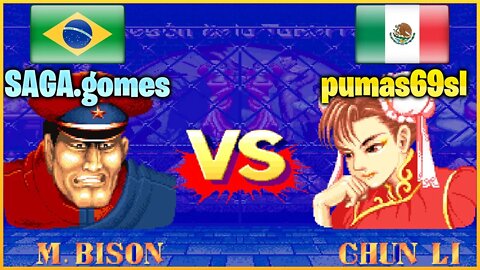 Street Fighter II': Champion Edition (SAGA.gomes Vs. pumas69sl) [Brazil Vs. Mexico]
