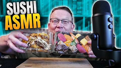 ASMR Sushi Mukbang I ASMR Eating Show Mukbang and Best Sushi Rolls ASMR Rumble Video
