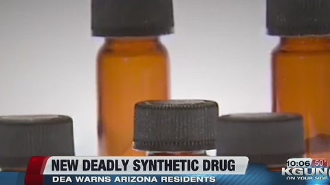 DEA warns about new deadly synthetic drug