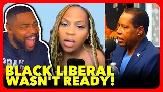 Larry Elder DESTROYS Black Liberal On The Breakfast Club PART 2