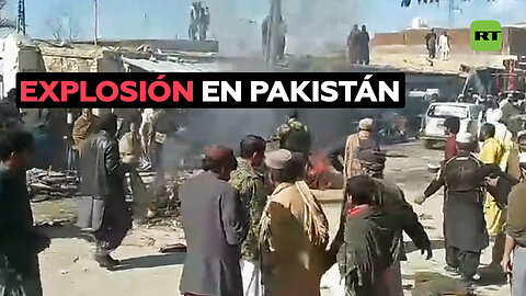 Explosión frente a la sede de un partido político en Pakistán