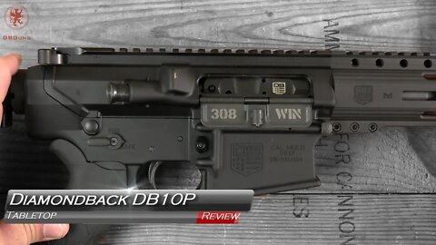 Diamondback DB10P AR10 Pistol Tabletop Review and Field Strip