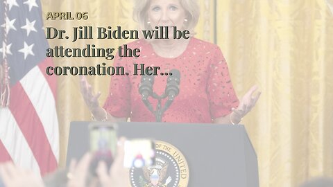 Dr. Jill Biden will be attending the coronation. Her office also walked back her LSU comment
