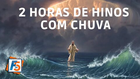 2 Horas De Músicas e Hinos Evangélicos Com Piano e Chuva Instrumental Gospel Worship #f5webtv