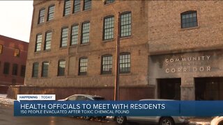 Milwaukee apartment complex evacuated for chemical hazard