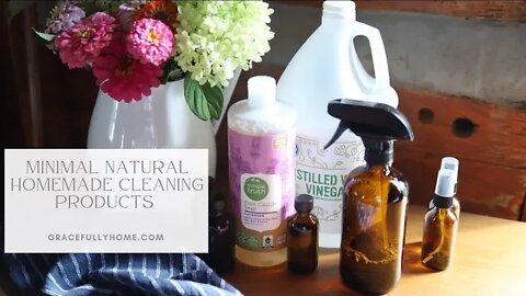 Minimal Natural Cleaning Products