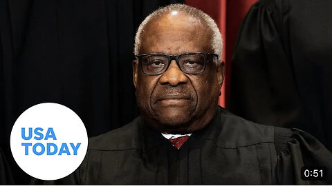 Clarence Thomas secretly vacationed with GOP megadonor, reports say | USA TODAY.mp4