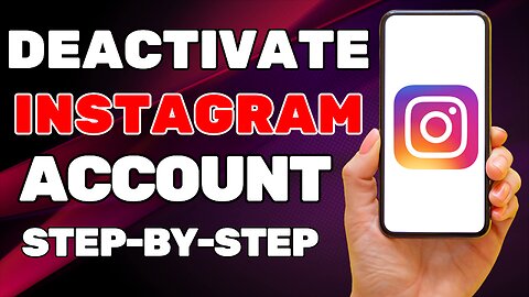 How To Deactivate Instagram Account 2023 (Step-by-step)