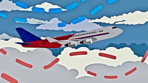 Don't Worry About Airplane Turbulence - Great Animation Explains It
