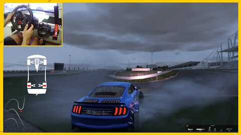 DRIFT FORD MUSTANG RTR 1100 HP VOLANTE G29 COM FREIO DE MÃO - ASSETTO CORSA NURBURGRING