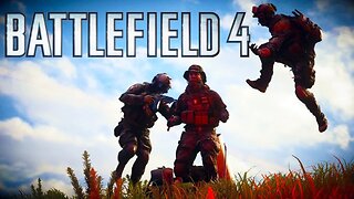 Battlefield 4 - Random Moments 20 (Surprise Bike Launch, Flying Soldiers)