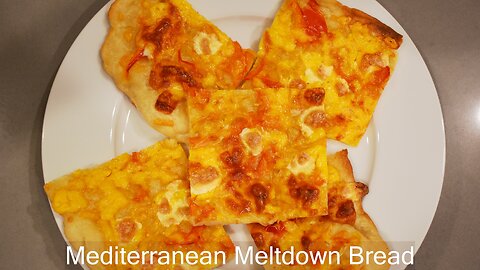 Mediterranean Meltdown Bread