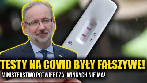 Ministerstwo potwierdza: Testy na C0VlD były FAŁSZYWE! Konfederacja: Dymisja to za mało!