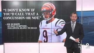 Bengals QB Joe Burrow on NFL's concussion protocol