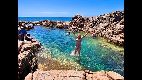INNES NATIONAL PARK | SA'S MOST SPECTACULAR JETTY | SECRET HIDDEN ROCK POOL - WE FOUND IT!! |