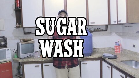 Como fazer Sugar Wash (álcool neutro ideal para vodka artesanal e caseira