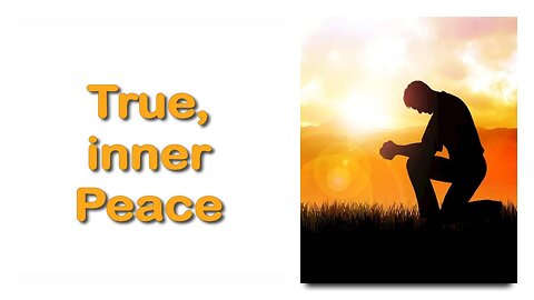 How do I find My true inner Peace ?... ❤️ Jesus explains Scripture John 16:33