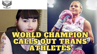 IBF World Champ calls out trans women athletes