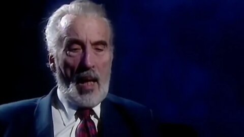 Sir Christopher Lee on filmmakers failing upward.