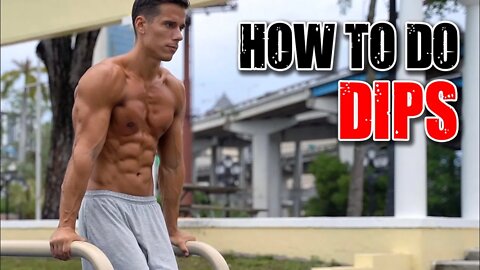 How to do Dips (The Upper Body Squat)