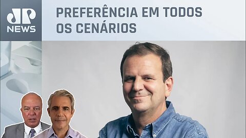 Pesquisa aponta Eduardo Paes como favorito para reeleição; Motta e d’Avila comentam