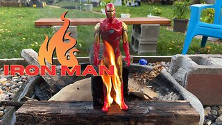 Iron Man Melts! | Setting Things On Fire