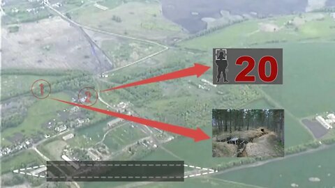 Ukrainian Drone Captures Russian Soldiers Fleeing From Artillery Fire