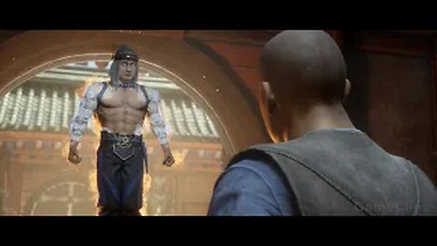 Liu Kang Creates A New Timeline Scene (2023) - Mortal Kombat 1 & MK11