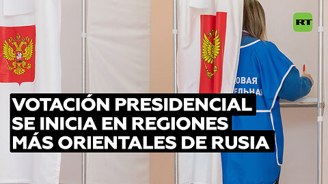 Arranca la votación de las presidenciales rusas en las regiones más orientales del país