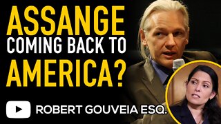 Assange coming back to America?