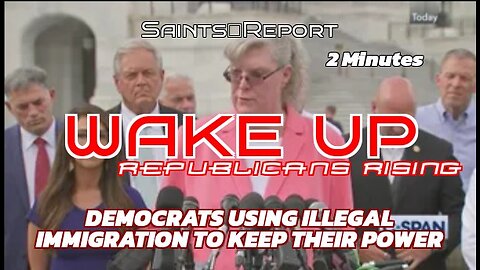 WAKE UP ⏰️ Democrats getting Illegals to Vote