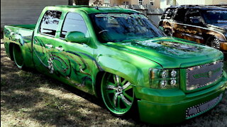 GMC Sierra Converted Into Insane 'Green Envy' | RIDICULOUS RIDES