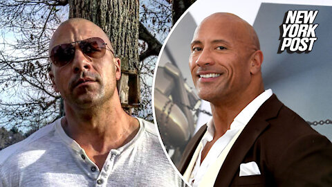 This cop is Dwayne 'The Rock' Johnson's lookalike 'love child'