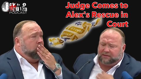 Judge Comes to Alex Jones' Rescue with a Cough Drop | "I have a torn larynx" Alex Jones Trial