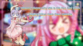 vtuber utakata memory Shows she is the true Pon Idol of ViViD while singing tokyo mew mew opening