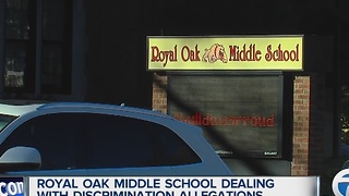 New allegations of discrimination at Royal Oak Middle School