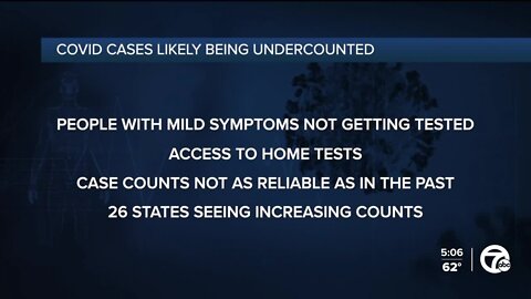 Experts worry about undercounting as COVID case numbers remain little changed