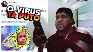 REAGINDO AOS MEMES DO CORONA VIRUS! *covid 19*